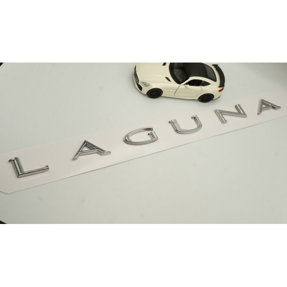 Renault Laguna Bagaj Krom ABS 3M 3D Yazı Logo Amblem ürün görseli 1