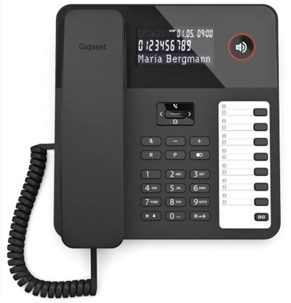 Gigaset DESK 600 Siyah Masaüstü Telefon ürün görseli 1