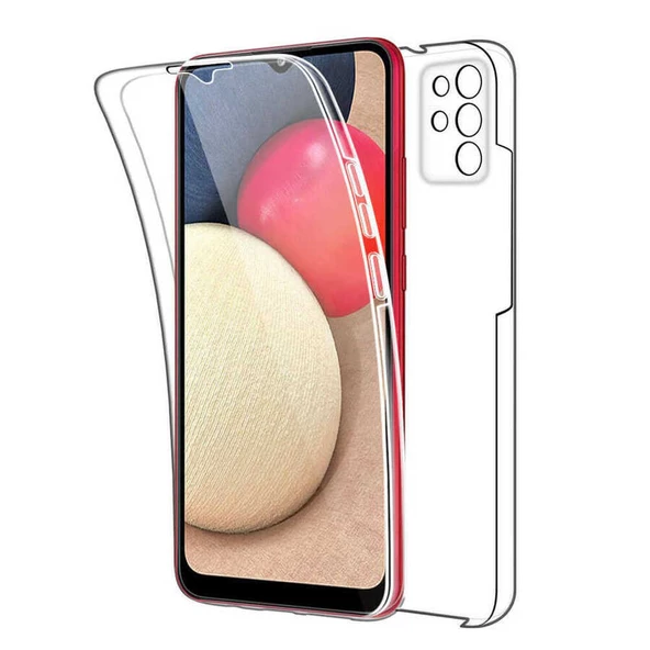 Gpack Samsung Galaxy A52S 5G Kılıf Ön Arka Şeffaf Silikon Koruma ürün görseli 1