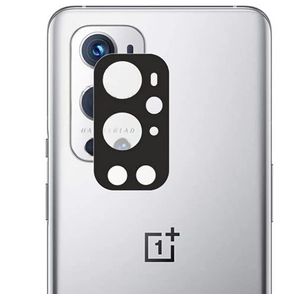 Gpack OnePlus 9 Pro Kamera Lens Koruyucu Cam Siyah ürün görseli 1