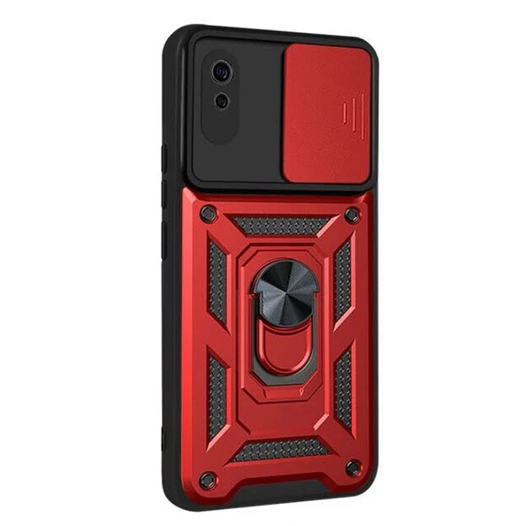 Gpack Xiaomi Redmi 9A Kılıf Tank Aramid Sürgülü Vega Yüzüklü ürün görseli 1