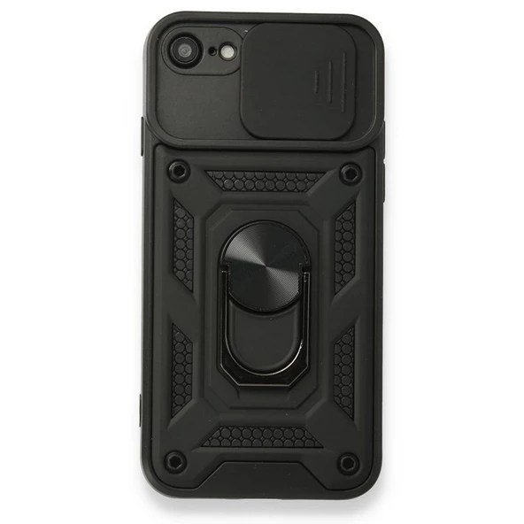 Gpack Apple iPhone 8 Kılıf Tank Aramid Sürgülü Vega Yüzüklü ürün görseli 1