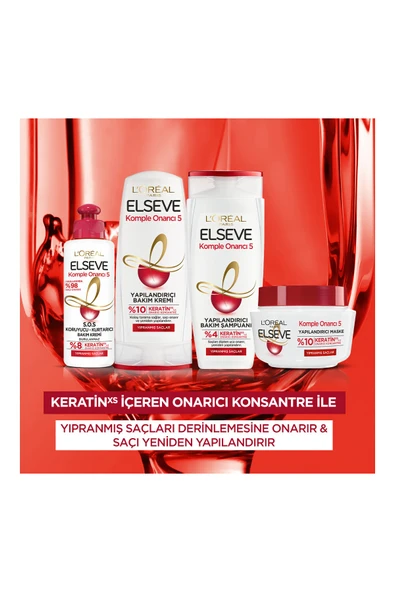 Elseve Şampuan 2in1 Komple Onarım 450 ml - Resim 5