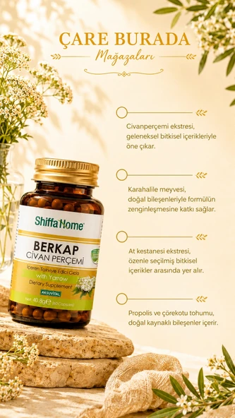 Berkap Civanperçemi Kapsül 60 adet - Resim 2