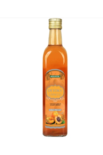 Aksuvital DETOX SİRKESİ 500ML ürün görseli 1