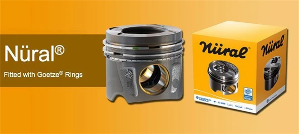 Opel Corsa uyumlu  B X14XE Piston Segman Takımı STANDART Göetze&Nüral (87- ürün görseli 1