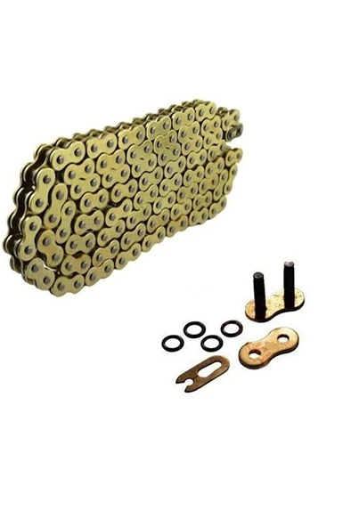 Apeche Rtr 200 Uyumlu Zincir Oringli Gold Teker Zinciri  ARASMOTO ürün görseli 1
