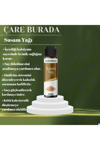 Susam yağı 50 ml ürün görseli 1