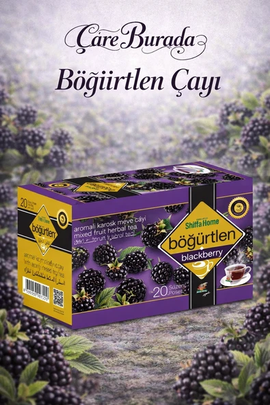 Böğürtlen Bitki Çayı (20 Süzen Poşet) - Resim 2