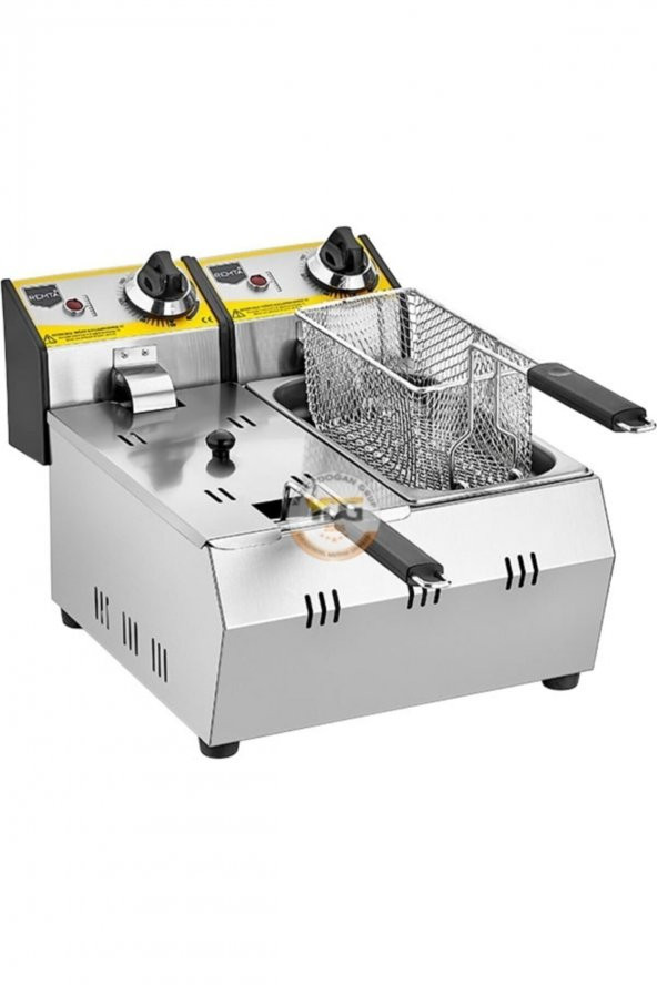 Remta 3+3 Lt Fritöz Elektrikli R92 ürün görseli 1