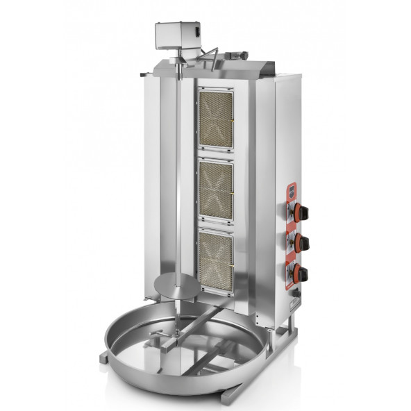 Remta Tüplü Döner Ocağı Makinası 3 Radyanlı Ce Üstten Motor D06(M) ürün görseli 1