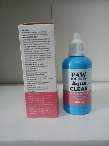 Akvaryum Berraklaştırıcı 100 ml - Resim 2