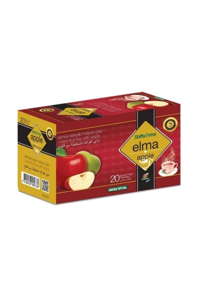 Elma Çayı 20'li Süzen Poşet - Resim 3