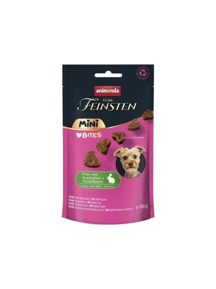 Animonda Hindi ve Tavşan Etli Yetişkin Mini Irk Köpek Ödül Maması 50g  Skt : 06/2026 ürün görseli 1
