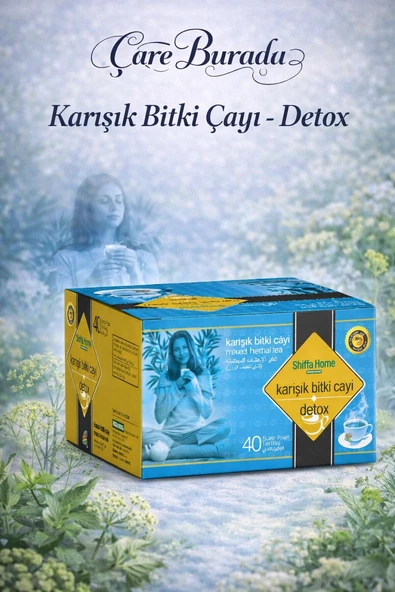 Detoks Karışık Bitki Çayı (40 Adet) ürün görseli 1