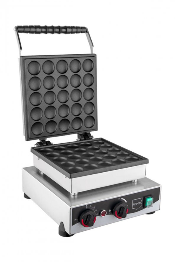 Remta Kapaklı Yuvarlak Bubble Waffle Makinası Elektrikli W22 ürün görseli 1