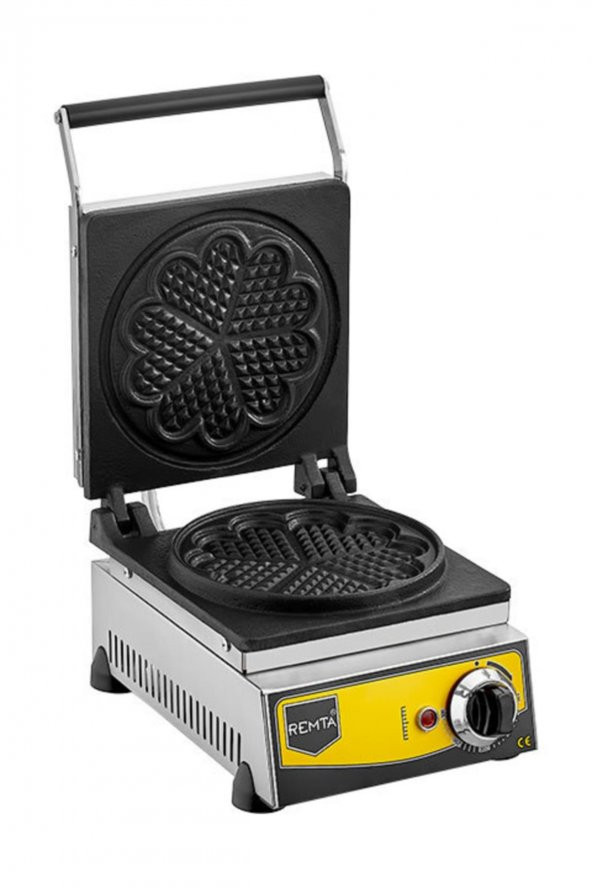 Remta Çiçek Model Waffle Makinası Elektrikli 21 Cm W12 ürün görseli 1