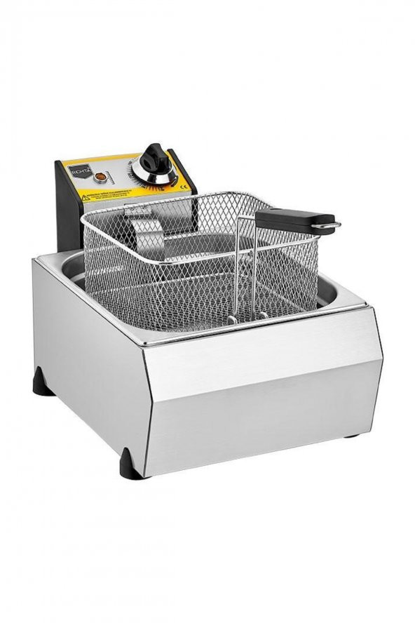 Remta R101 Tekli Fritöz Kapaklı Elektrikli 8 LT ürün görseli 1
