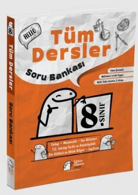 EĞİTİM DEPOSU YAYINLARI 8. SINIF TÜM DERSLER SORU BANKASI   MAARİF MODELİ'NE GÖRE HAZIRLANMIŞTIR. ürün görseli 1