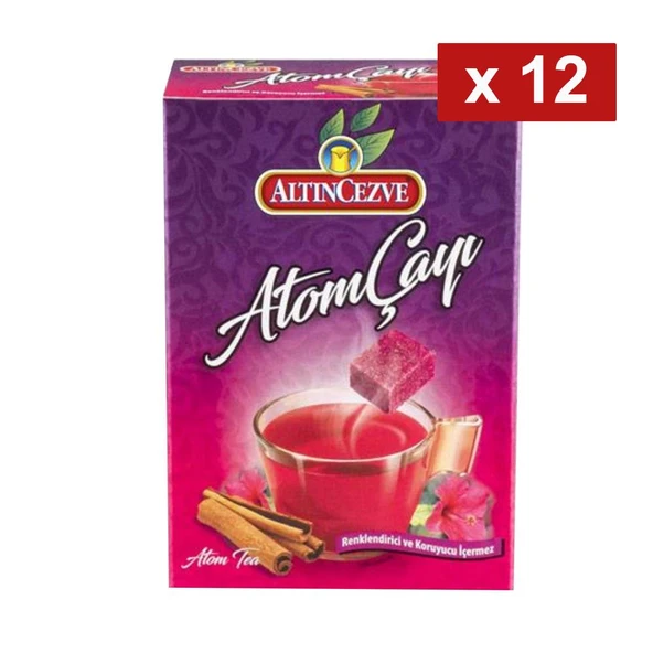 Altıncezve Atom Küp Çay 140 gr x 12 Adet ürün görseli 1