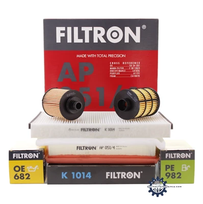 Opel Astra H Filtron 1.3 uyumlu Dizel Periyodik Bakım Filtre Seti (Yağ Filtresi Ufi Tip) Filtron ürün görseli 1