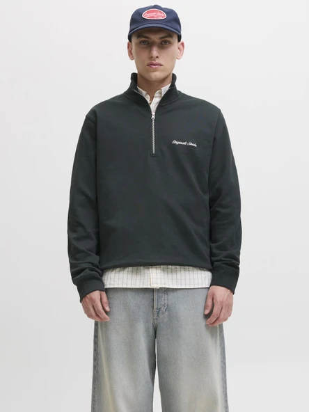 JORNORREBRO EMB SWEAT HIGH NECK NOOS Forest River Forest River M ürün görseli 1