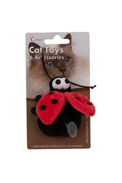 Eastland Catnipli Peluş Dijital Sesli Uğur Böceği ürün görseli 1