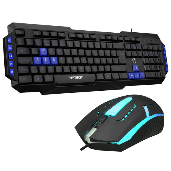 Hytech HYK-46 Gamy Combo Oyuncular için Makrolu Klavye Mous Set ürün görseli 1