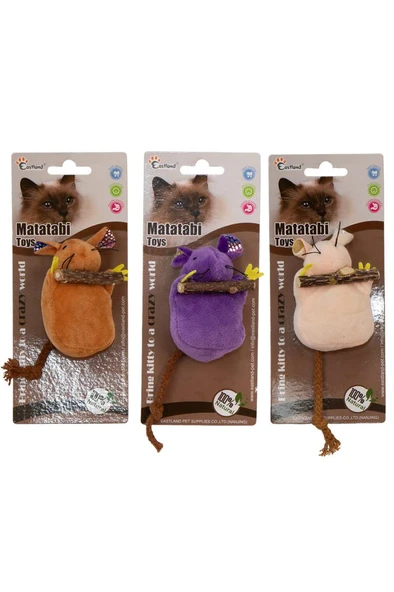 Eastland Matatabili Peluş Fare 9,5cm ürün görseli 1