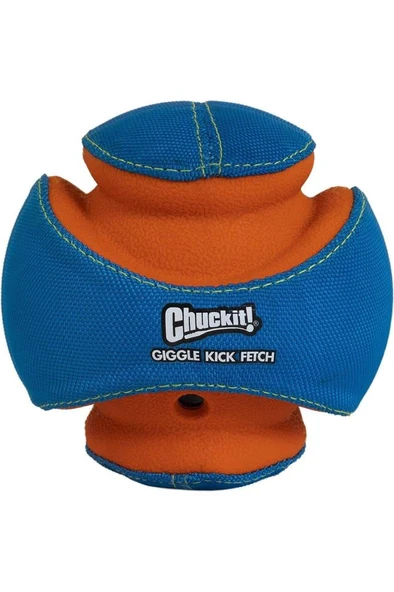 Chuckit ! Giggle Kick Fetch Sesli Dayanıklı Köpek Oyun Topu ürün görseli 1