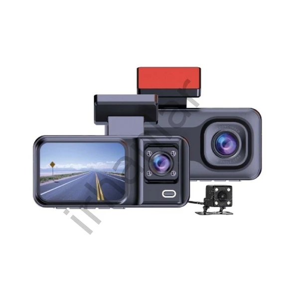 Araç İçi Güvenlik Kamerası 1080P Çift Yönlü  5 MP 30 Fps ürün görseli 1