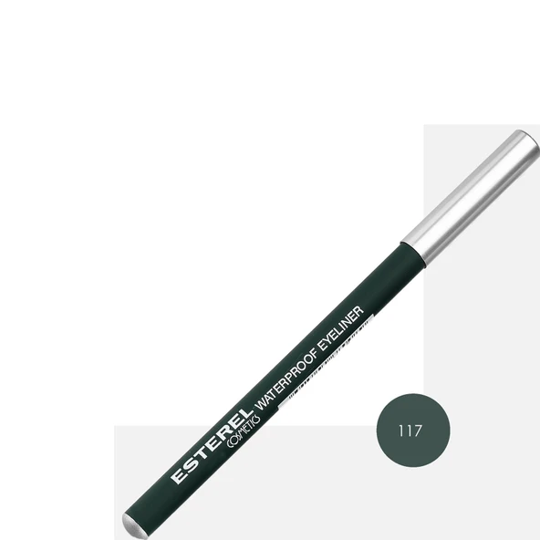 Esterel Waterproff Eyeliner No: 117 Çam Yeşili ürün görseli 1