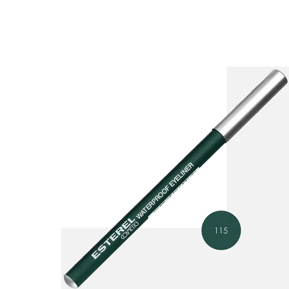 Esterel Waterproff Eyeliner No: 115 Zümrüt Yeşili ürün görseli 1