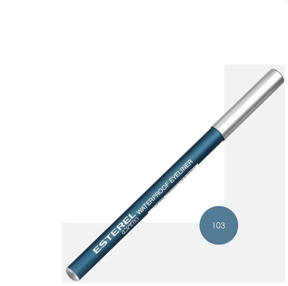 Esterel Waterproff Eyeliner No: 103 Turkuaz ürün görseli 1