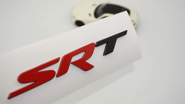 DK Tuning Dodge Challenger Billet SRT Kırmızı Siyah Logo Arma ürün görseli 1