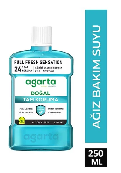Agarta Ağız Bakım Suyu Tam Koruma Alkolsüz 250ml ürün görseli 1