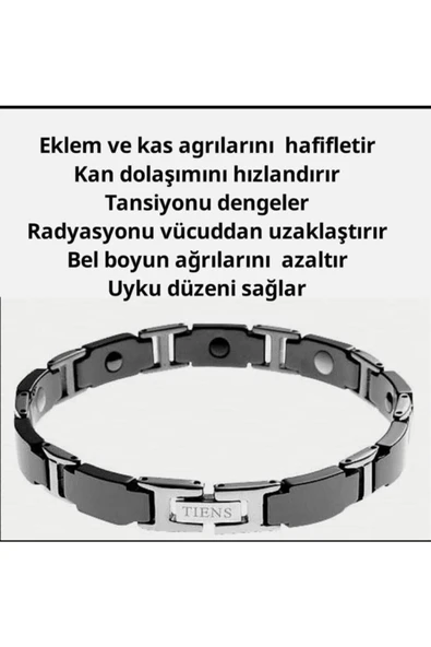 Tiens Ürünleri Tiens Özel Tasarım Titanyum Enerji Bilekliği ürün görseli 1