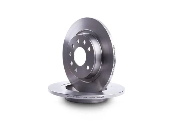 FREN DİSKİ (TAKIM) ARKA TRANSIT CUSTOM V362 2.2TDCI 12> CAP 5 BİJON ABSLİ 288X16X96 ürün görseli 1