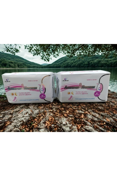 ELEGANT DREAM TİENS Airiz Hijyenik 30'lu 2 Paket Günlük Ped ürün görseli 1