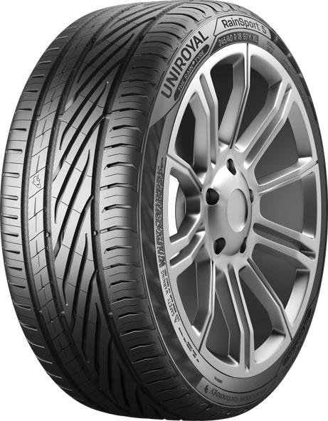 UNİROYAL 225/55R18 98V FR RAİNSPORT 5 YAZ LASTİGİ ÜRETİM YILI:2025 ürün görseli 1