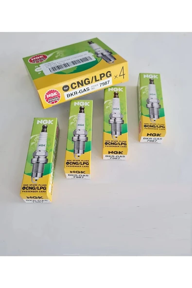 Ngk 7987 4'lü Ateşleme Buji Takımı Lpg'li GAZLI Araçlara/Marea,Palio,Siena/Honda Civic/Hyundai Accent ürün görseli 1