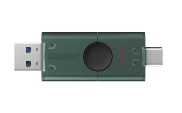 Kingston DTDEG2-256GB 256GB USB-A + USB-C 3.2 Gen 1 DataTraveler DuoG2 Flash Bellek ürün görseli 1