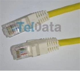Teldata TLD-3000YS Cat6 30MT Sarı Utp Patch Kablo - Resim 2