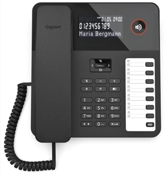 Gigaset DESK 600 Siyah Masaüstü Telefon ürün görseli 1