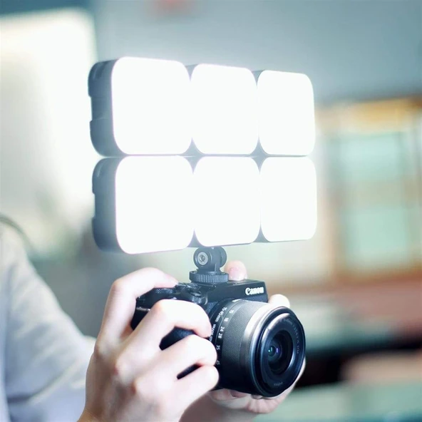 Vijim VL100C Mini Led Video Işığı - Resim 3