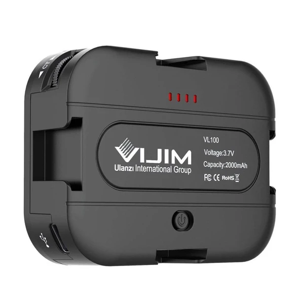 Vijim VL100C Mini Led Video Işığı - Resim 8
