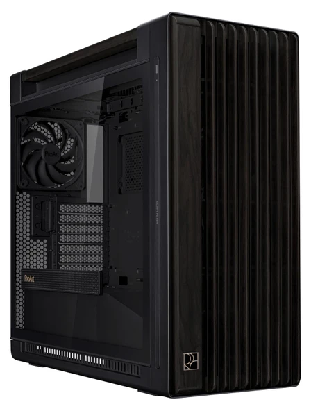 ASUS ProArt PA602 Wood Ed. Siyah-Ahşap E-ATX Kasa ürün görseli 1