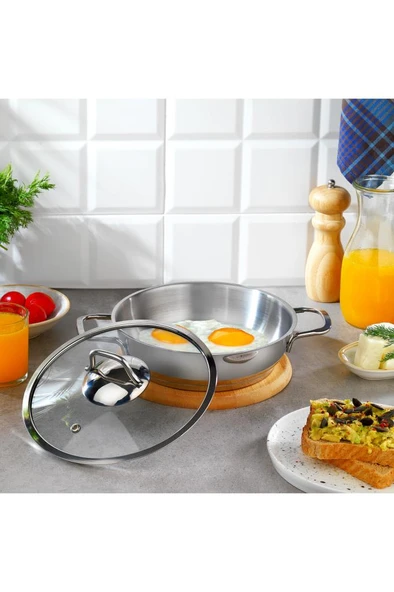 Held Çelik Sahan 20 Cm 2 Parça-Inox (Kapaklı) ürün görseli 1