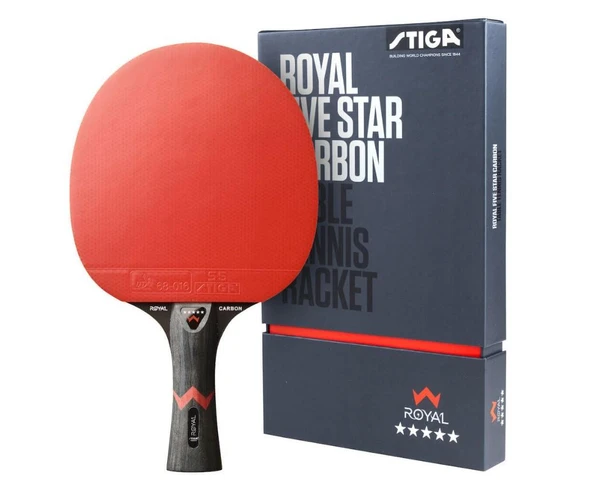 Stiga Bat Royal 5 Star Carbon Masa Tenisi Raketi 1215-2818-01 ürün görseli 1