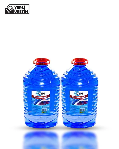 CEM CAR CARE Cam Suyu 5 LT Antifriz İçerikli -20 2'Li Avantaj Paket ürün görseli 1